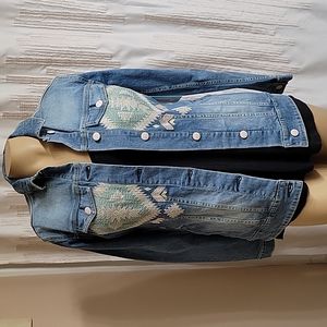 Lularoe Jaxon Jean Jacket. NWT!